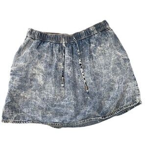 Dittos White Washed Jean‎ Skirt Size Medium